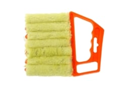 Cepillo limpiador de persianas y ventanas Jinwei para limpiar aires acondicionados y ventanas. Herramienta de limpieza para el hogar con mango cómodo.