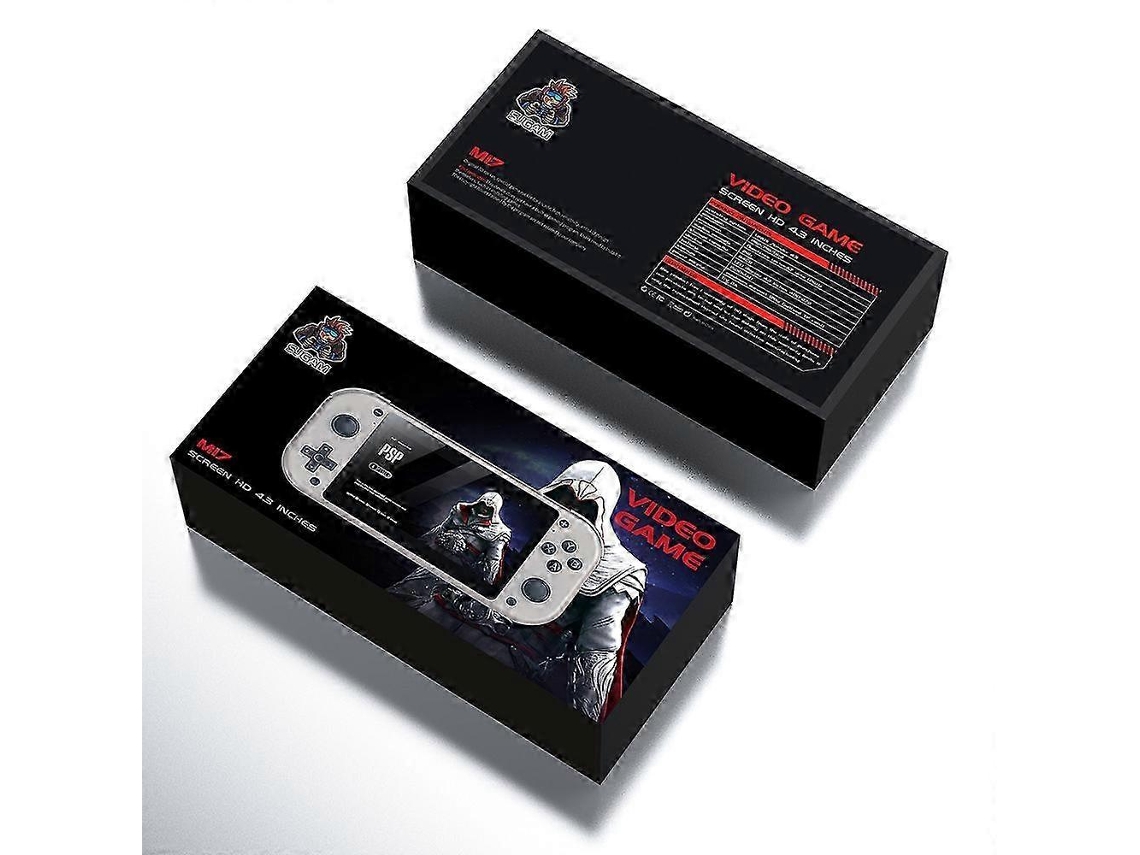 Nueva consola de juegos portátil M17 para TV, consola de juegos 3D, arcade doméstico 4K HD, PS1 S1, portátil y multifrontal Hengjian
