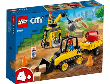 LEGO Excavadora De Construcción Civil (Edad Mínima: ‍4 - 126 Piezas)
