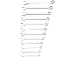 Juego de llaves combinadas Stanley Amosfun con mango ergonómico.