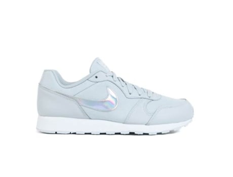 Zapatillas Deportivas NIKE Md Runner 2 Fp Gs Niños (Gris, Plateado, Azul -Cuero Natural, Tejido -37,5)