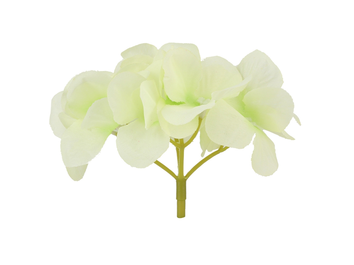 MEOIRUERY 10 Piezas de Flores Artificiales para Decoración de Hogar y Bodas (Verde)