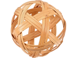 Bola De Bambú De Estilo Rústico, Juguete Decorativo Único