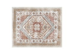 Alfombra vintage rectangular lavable antideslizante 2439x3048mm Tekmaquinas