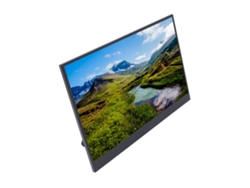 Monitor portátil LAXISCREED IPS Full HD de 15,6" com tela sensível ao toque.