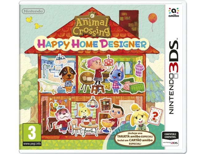 Figura Animal Crossing Happy Home 3DS