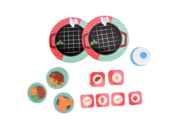 Juego De Mesa De Rompecabezas De Comida Con Tarjetas Educativas Para Niños De 3 Años En Adelante.
