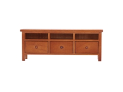 Mueble De Tv De Madera En Miniatura Con Cajones, Diseño Decorativo Para Casa De Muñecas, Escala 1/12, Marrón.
