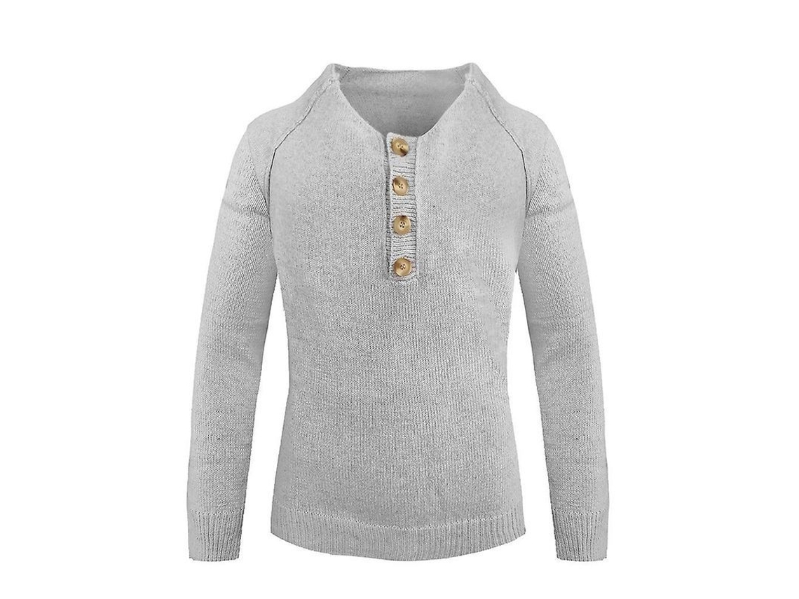 2026-jersey De Punto Hombre Manga Larga Suave Abrigo Invierno Casual Pull Over Caliente