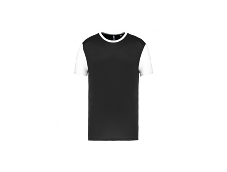 Camiseta de Niña PROACT Multicolor Poliéster Blanco (6/8 Años)