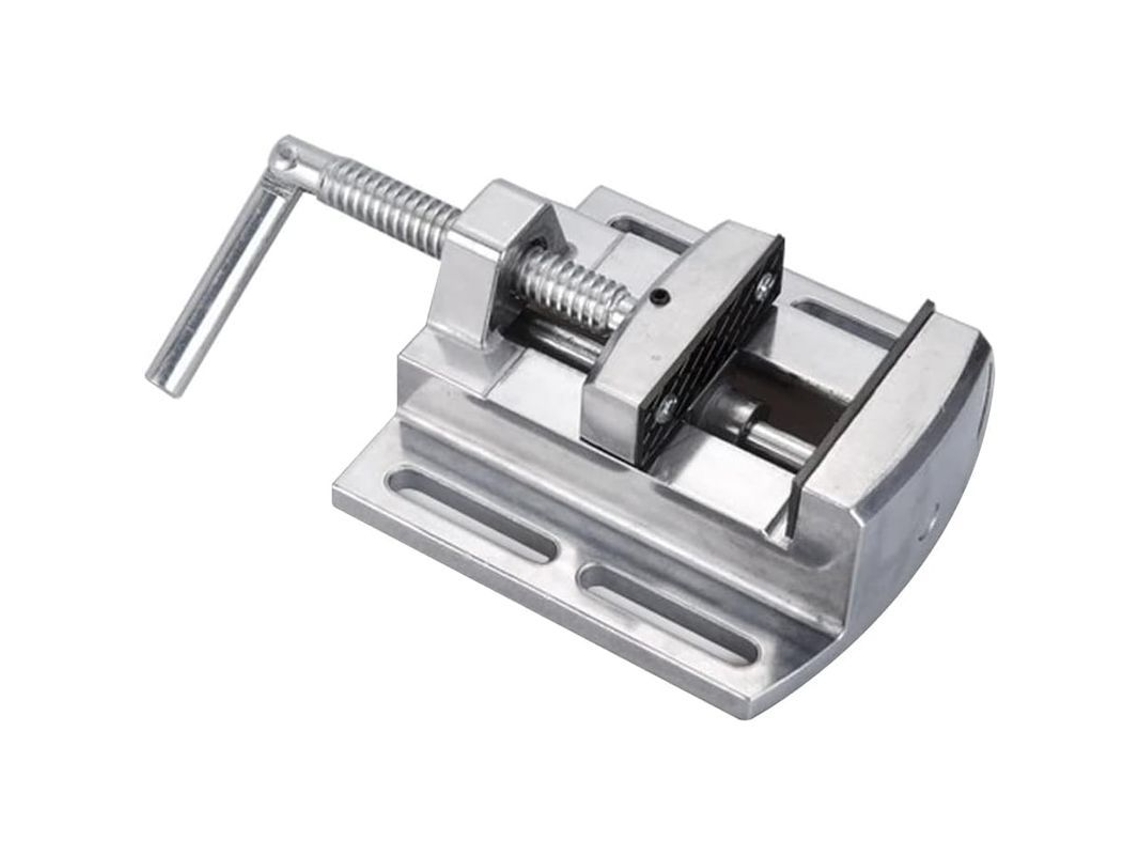 2026-tornillo De Banco De Aluminio Con Apertura De 2,5" Y Barra Guía Para Electricistas Y Carpintería