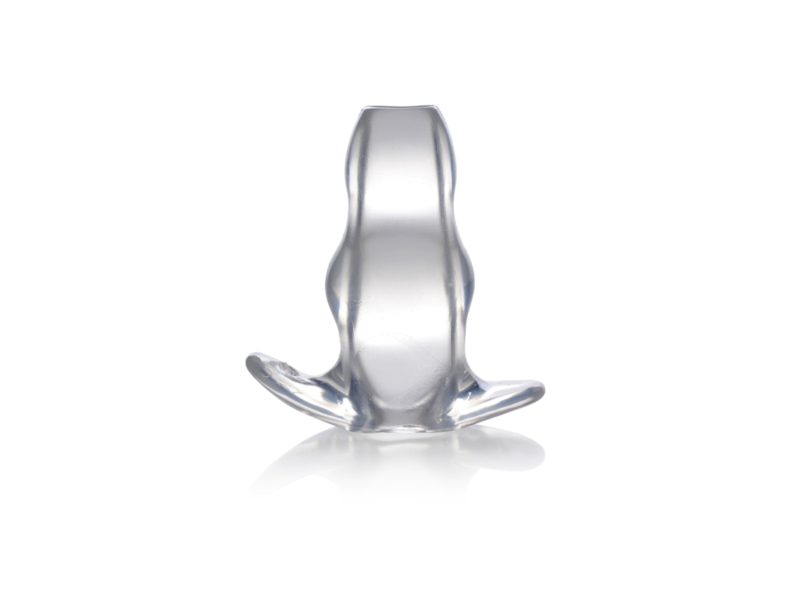 Tapón anal hueco Clear View Mediano MASTER SERIES