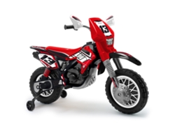 Moto INJUSA Cross Thunder Max VX 12V Rojo (Edad Mínima: 3 años - 115 x 52 x 82 cm)