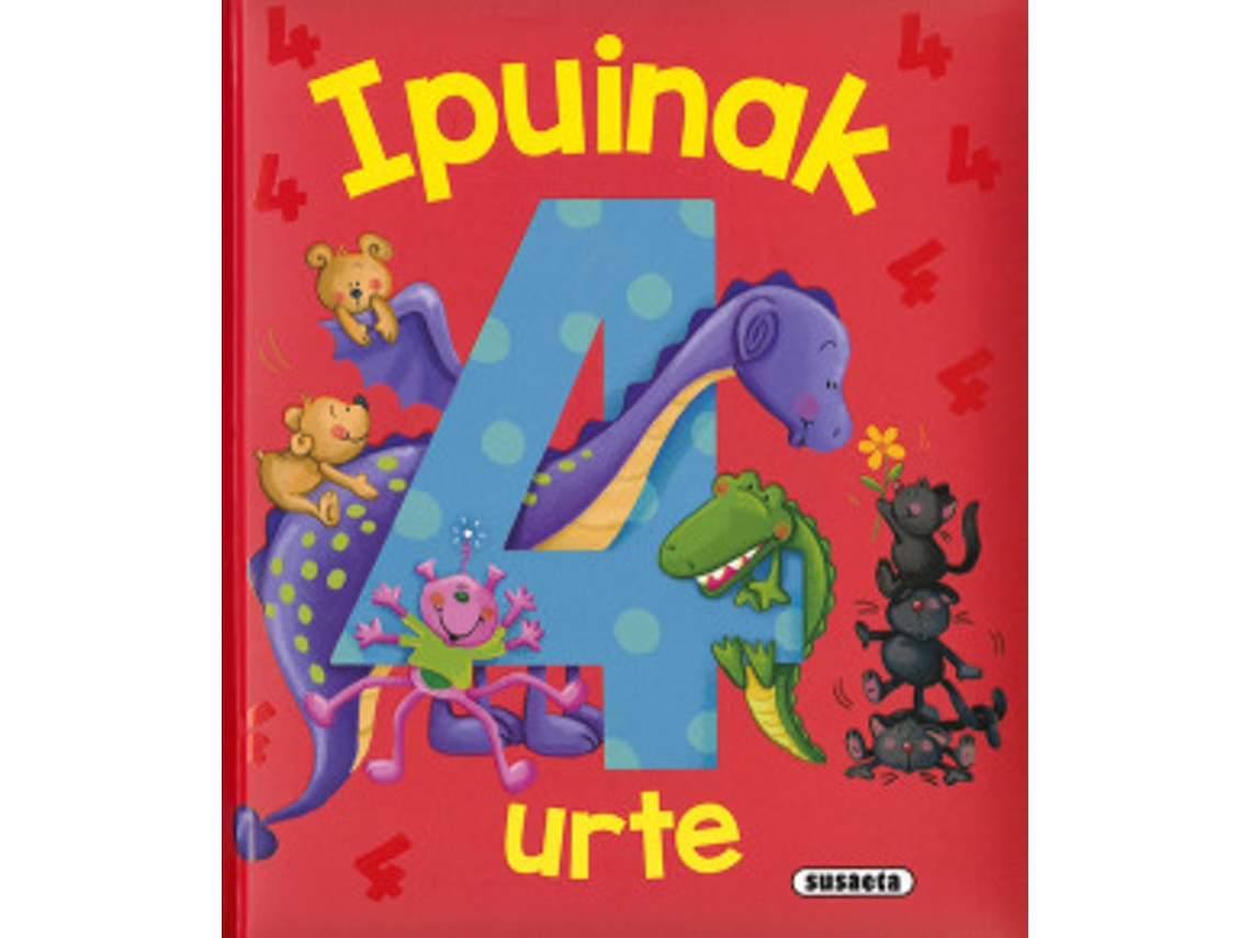 Libro Ipuinak - 4 Urte de Ediciones, Susaeta (Euskera)