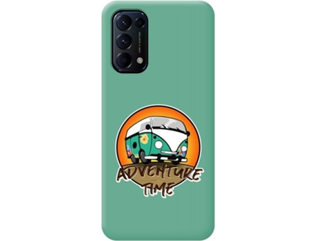 Carcasa Oppo Find X3 Lite 5G TUMUNDOSMARTPHONE Adventure Time Verde