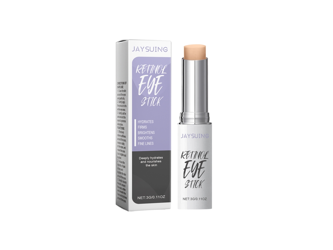 Crema en barra con retinol para el contorno de ojos para reafirmar la piel.