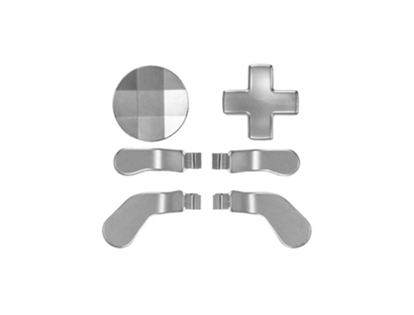 Pás do controlador do botão D-Pad Plata Xbox One Elite / Xbox Elite Series 2