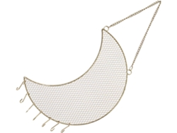 Elegante Organizador Joyas Hierro Dorado Montaje Pared Ideal Guardar Anillos Pulseras Soporte Pendientes