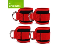 (estilo 1 De 4 Piezas) Correa De Entrenamiento Para Piernas Y Caderas Fijada Con Tornillos Y Soporte De Rodilla Ajustable