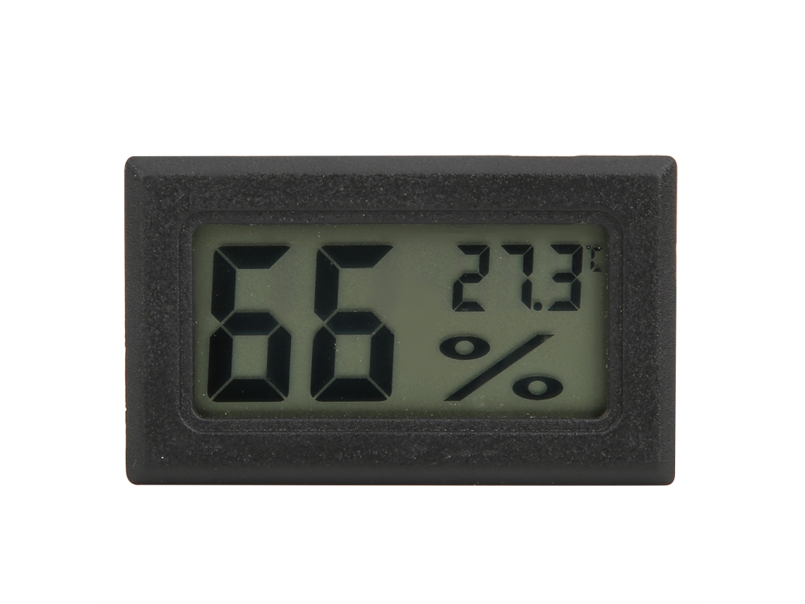Higrómetro Doméstico De Alta Precisión Con Mini Pantalla Digital Y Medición De Temperatura.