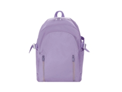 Mochila escolar versátil y espaciosa para niñas, mochila para libros, mochila escolar para adolescentes, color morado.