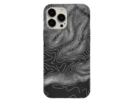 Funda Móvil Oficial Compostable Base para iPhone 13 Pro Max PHONECASES3D Negro
