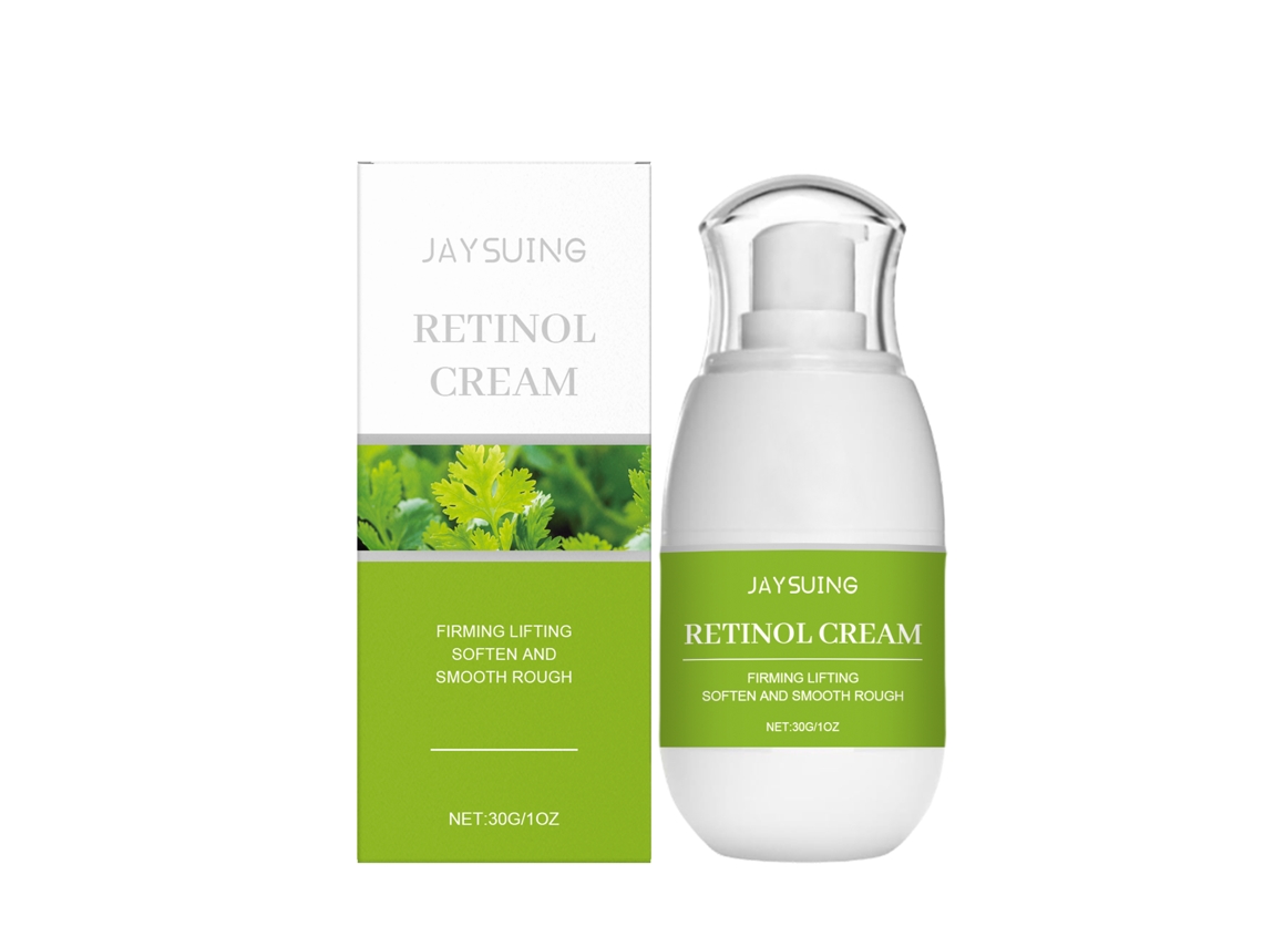 Crema hidratante con retinol para reafirmar la piel.