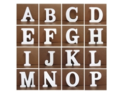 Letras del alfabeto de madera para decoración Vayotoy