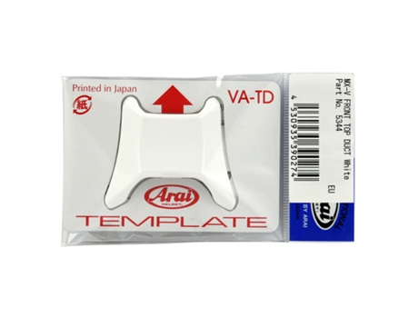 Ventilación central superior para cascos de moto ARAI Top Duct MX-V