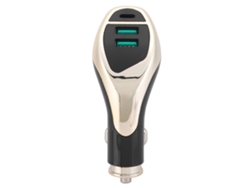 Cargador Portátil Universal Para Coche Con Carga Rápida De 36 W Qc3.0 Pd, Aplicable A Varios Modelos.