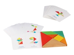 Rompecabezas Tangram Juguetes Educativos para Aprendizaje Temprano Slowmoose