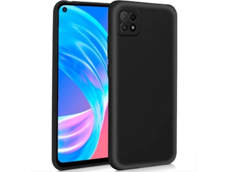 Carcasa Oppo A73 5G COOL Silicona Negro