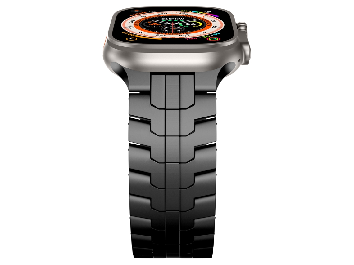 Correa de aleación de titanio XIAOMOYU para Apple Watch (negra)