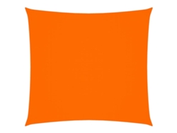 Parasol cuadrado de tela Oxford naranja 5x5 m MAISON EXCLUSIVE