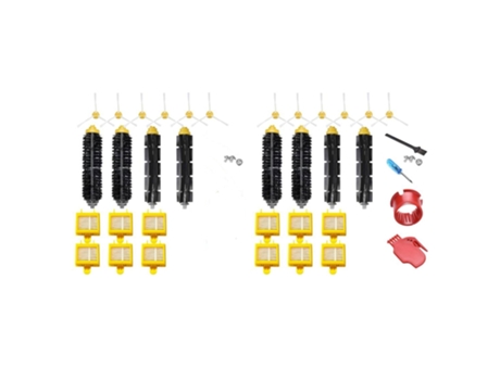 Kit de repuesto de cepillo giratorio para filtros HEPA, accesorios para aspiradoras IRobot Roomba serie 700, 760, 770, 780, 790
