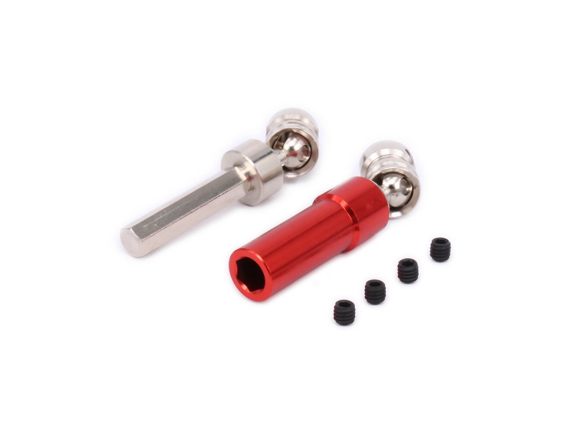 Red1pc Steel Metal Rear Drive Shaft Wltoys 1/12 12428 12423 Rc Car Crawler Short Course Truck Parts