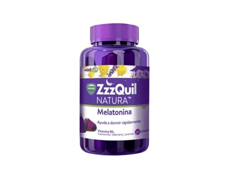 Complemento Alimentar ZZZQUIL Zzzquil Gominolas Melatonina 60 Ct