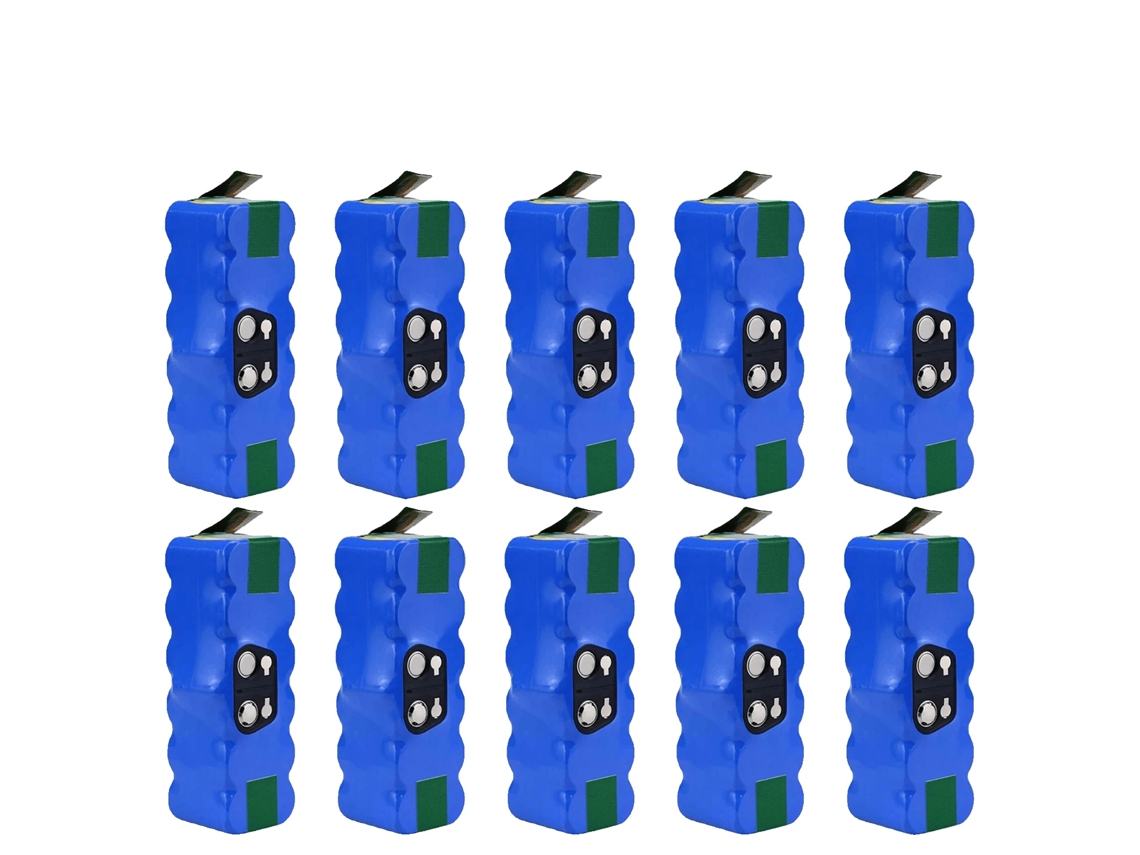 Batería de repuesto para Irobot Roomba, capacidad de 5000 mAh, voltaje de 14,4 V, paquete de 10, 5000 mAh, OEM