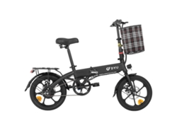 Bicicleta eléctrica DYU A1F Pro plegable 250W 36V 7.5Ah 25km/h 40km Alcance máximo Frenos de disco delanteros y traseros