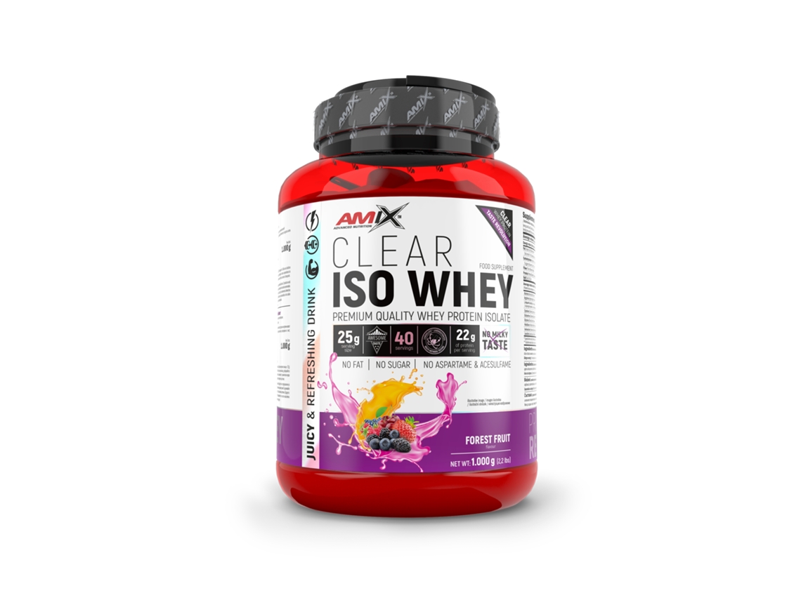 Clear Iso Whey 1 kg Lima-Limón AMIX