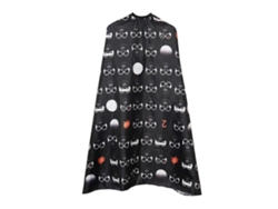 Capa profesional para corte de cabello con cepillo para el cuello, capa de barbero, accesorios para corte de cabello
