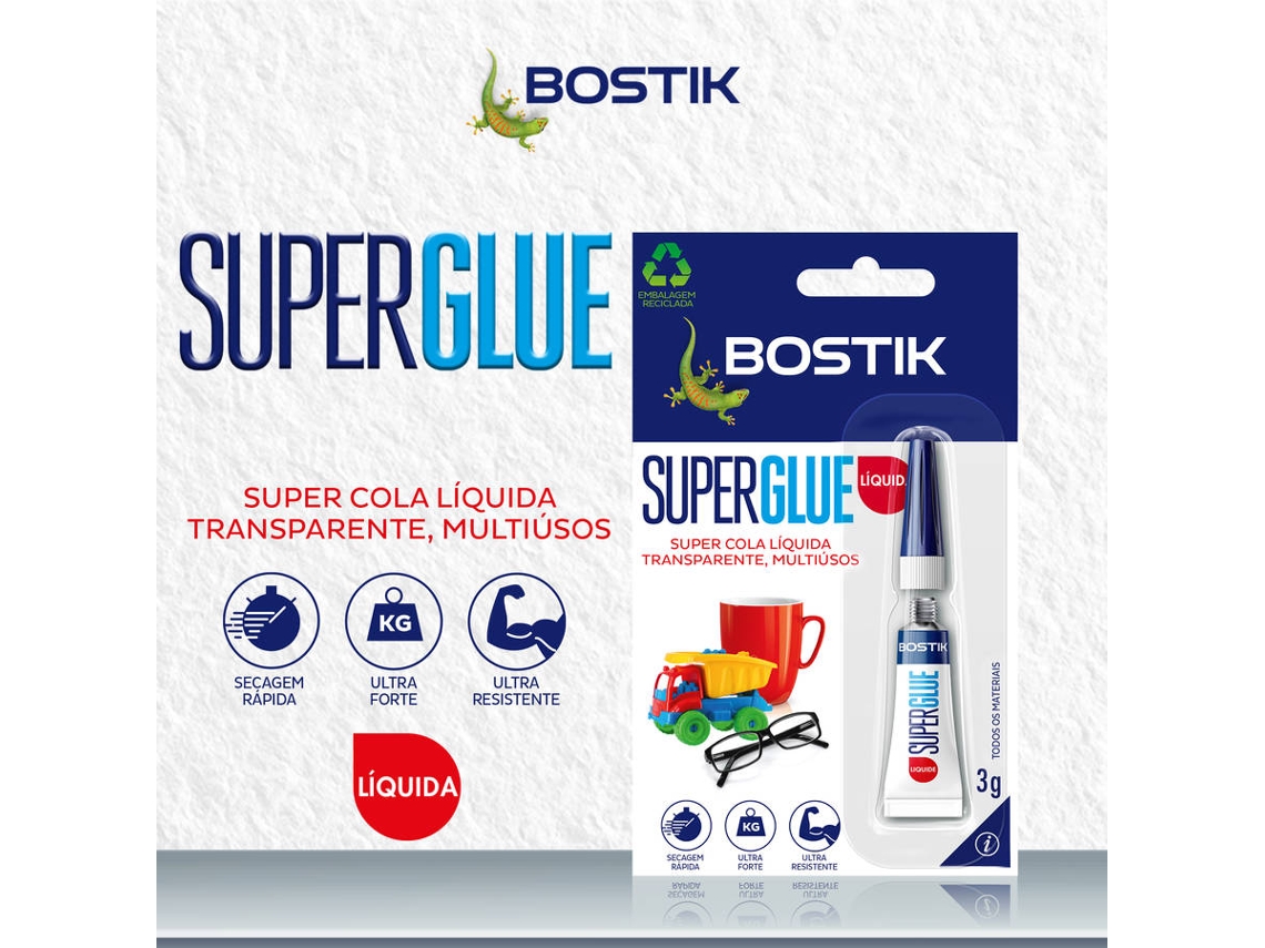 Pegamento de Cianocrilato BOSTIK LÃ­quida 3G