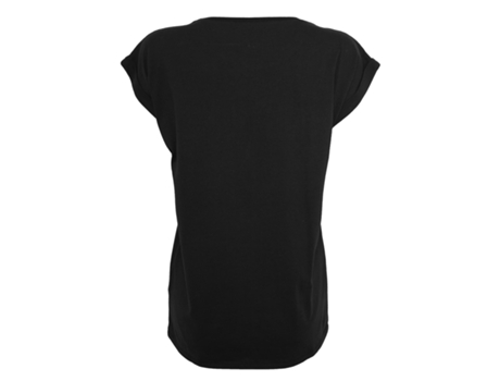 Camiseta para Mujer MERCHCODE (XS - Negro)