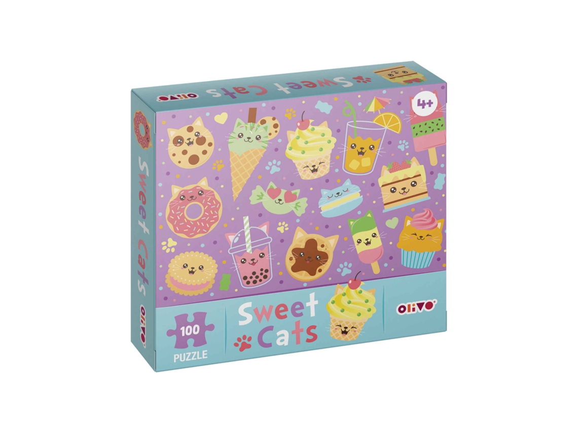 Puzzle OLIVO Sweet Cats 528 (100 Piezas)
