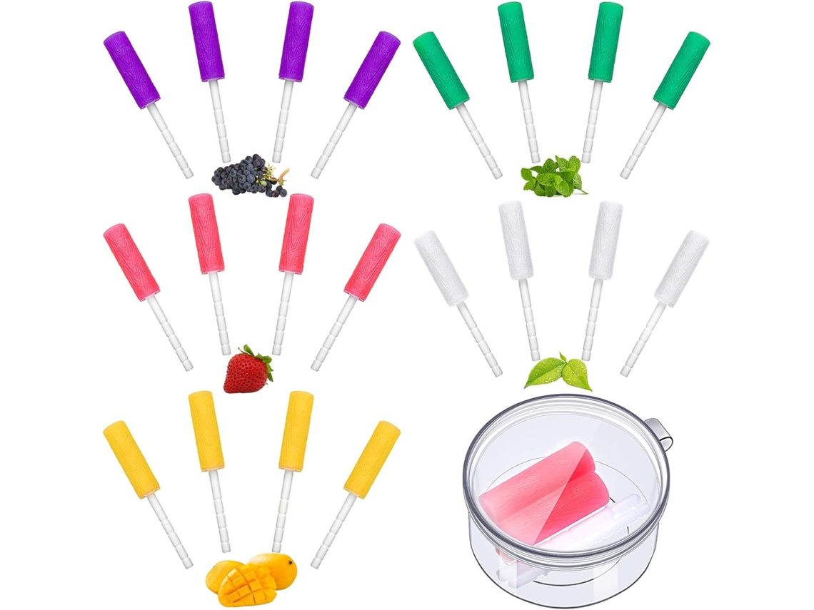 VVJIJILLY 5 Alinhadores Mastigáveis Com Caixa, Em 5 Sabores E Cores, Para Aparelhos E Alinhadores