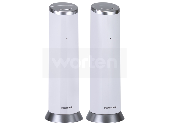Telefóno Duo PANASONIC KX-TGK212SPW Blanco