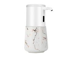 Dispensador de jabón de cocina, dispensador de jabón espumoso para baño, blanco Rosewell