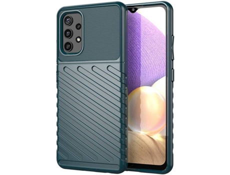 Carcasa Samsung Galaxy A72 LMOBILE Silicona 42 Verde