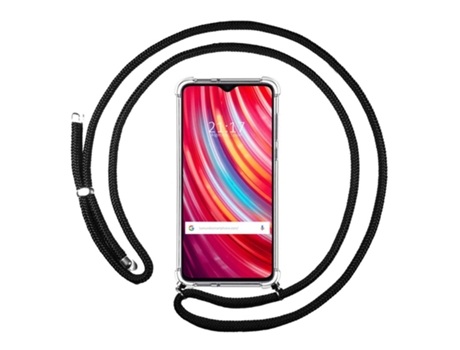 Carcasa Xiaomi Redmi Note 8 Pro TUMUNDOSMARTPHONE Colgante Negro