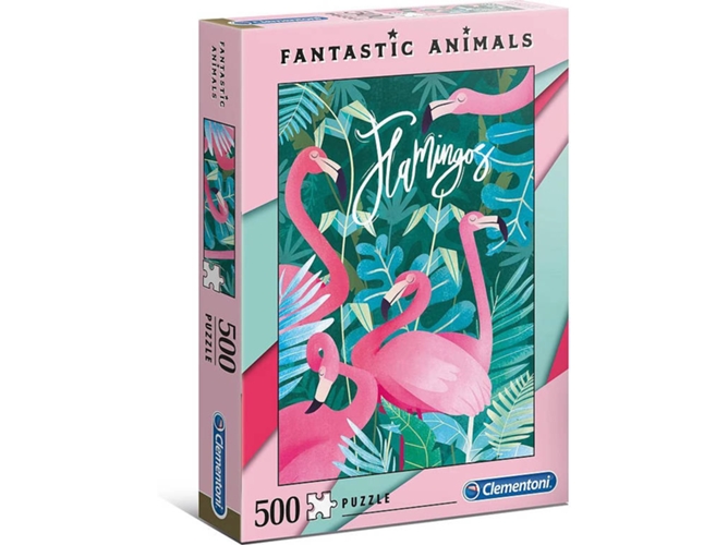 Puzzle CLEMENTONI Flamingo (96 Piezas)